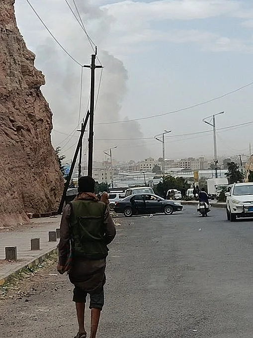 תיעוד ההתקפות בתימן צנעא