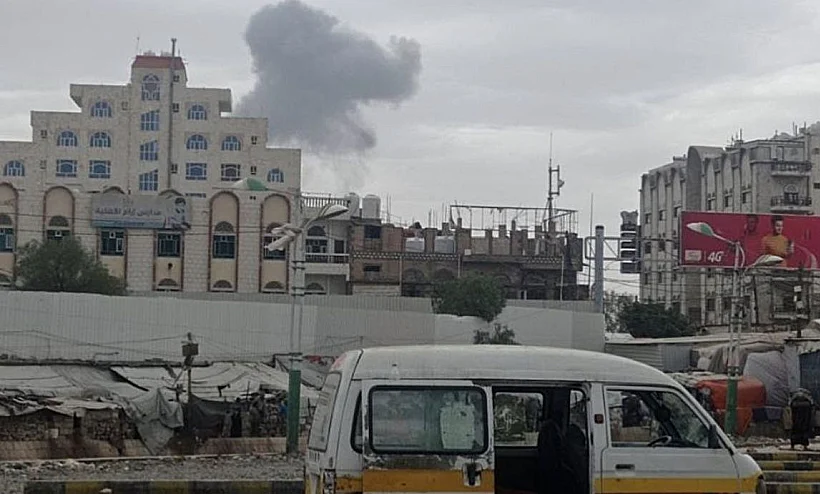 תיעוד ההתקפות בתימן צנעא