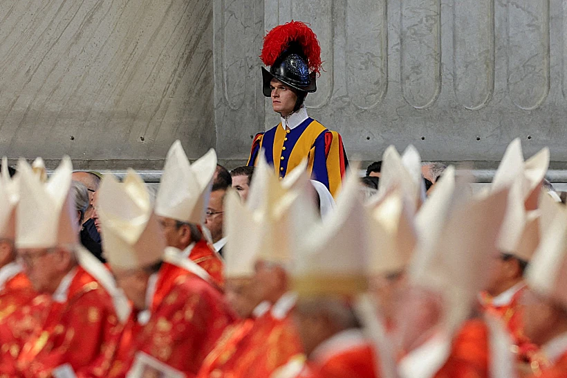 מיסה מיוחדת לקראת פתיחת הקונקליווה בוותיקן
