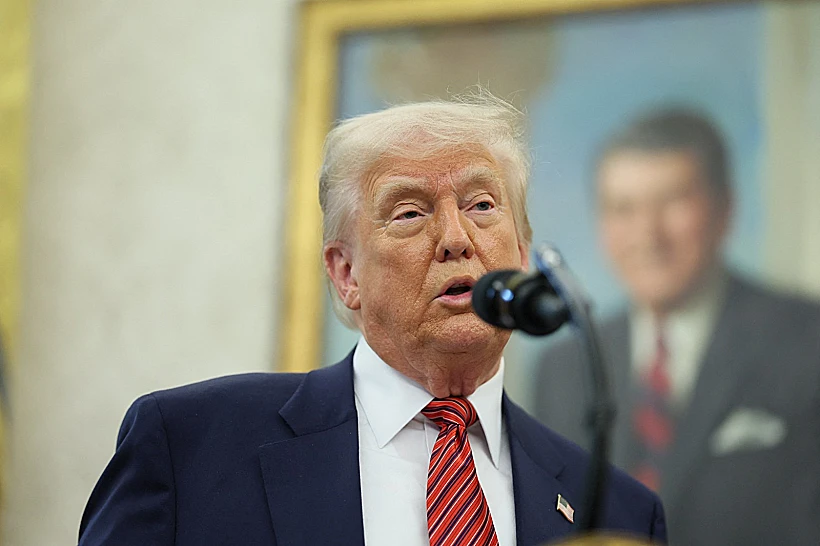 הנשיא דונלד טראמפ