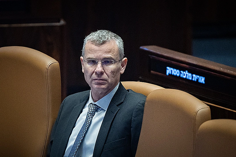 השר יריב לוין בכנסת