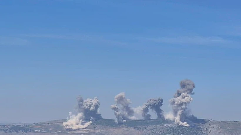 תקיפות של חיל האוויר בדרום לבנון