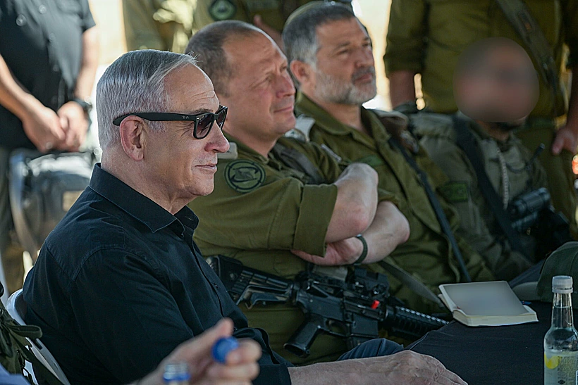 רה"מ בנימין נתניהו בצאלים