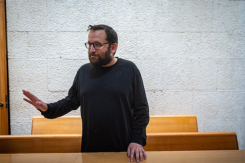 יונתן אוריך בדיון בעניינו בבית המשפט העליון