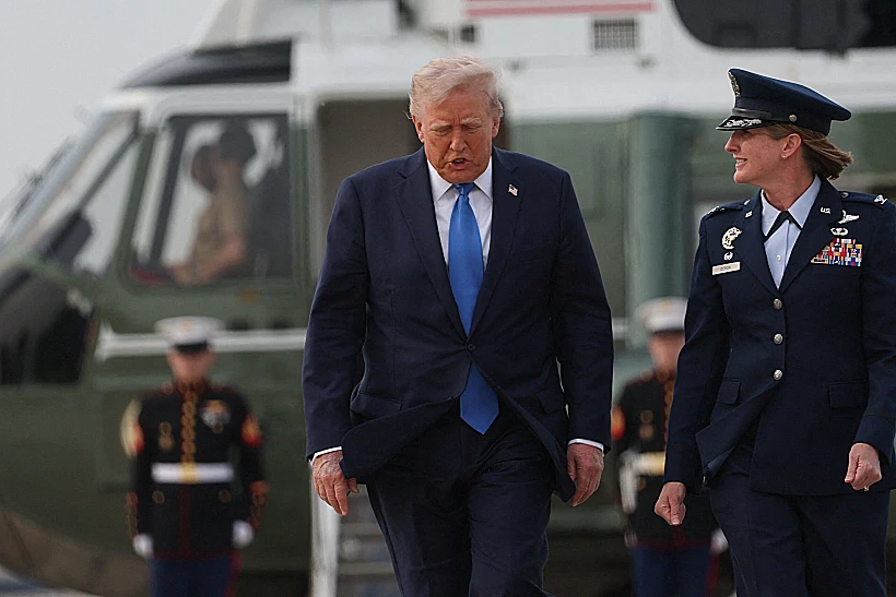 נשיא ארה"ב דונלד טראמפ