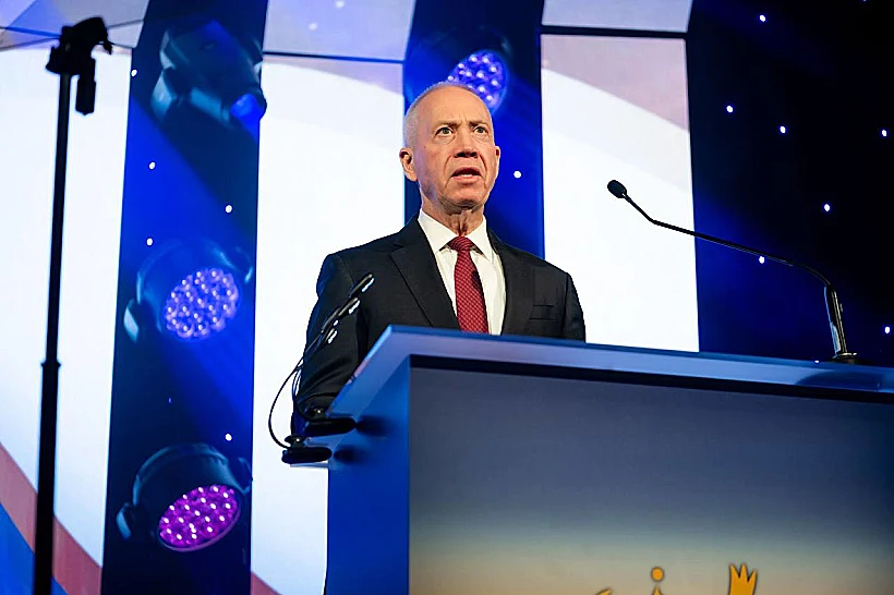 גלנט באירוע של קרן מגבית בלוס אנג'לס