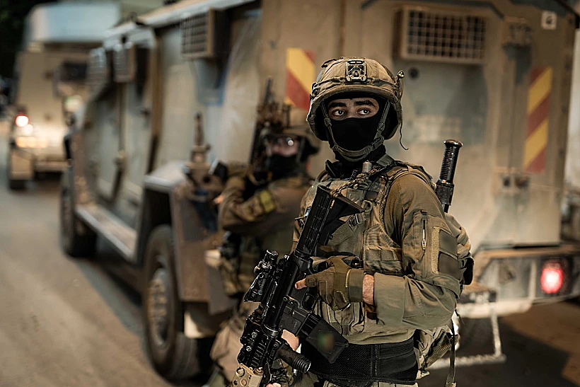 כוחות חטיבת הנח"ל ביהודה ושומרון צה"ל חיילים