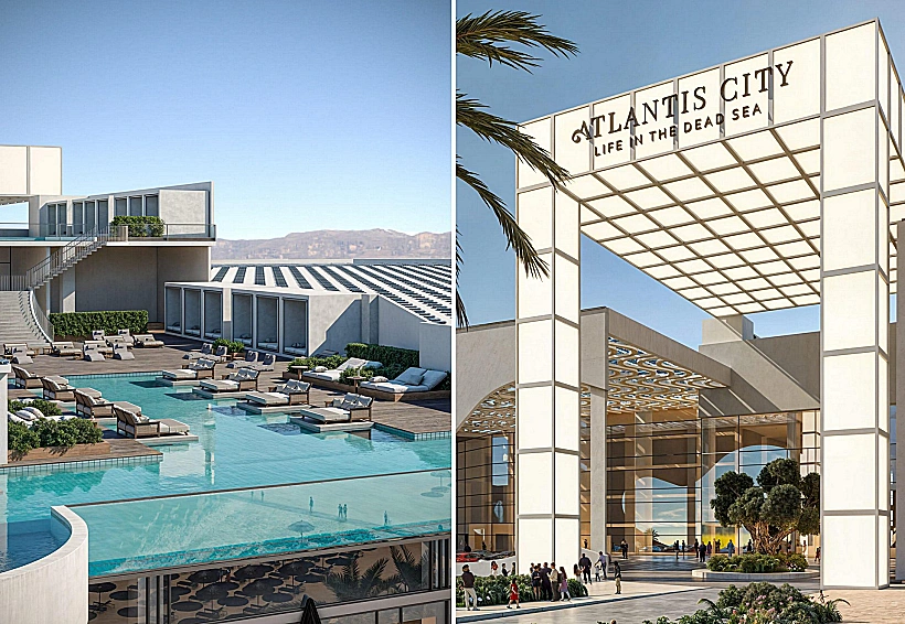 פרויקט התיירותי Atlantis City בים המלח