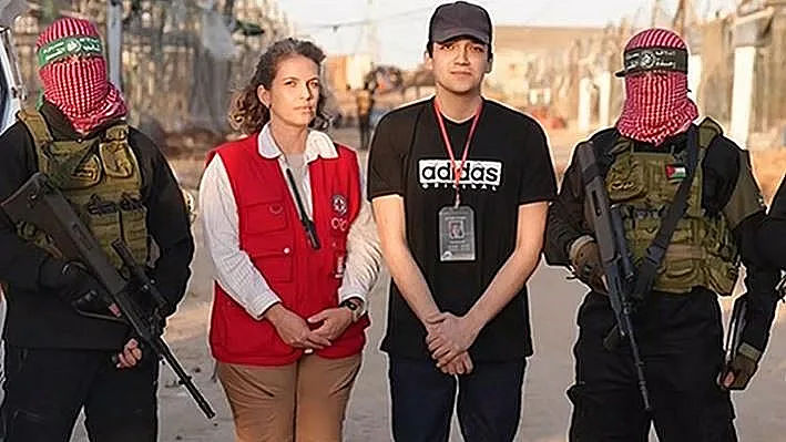 עידן אלכסנדר במעמד השחרור