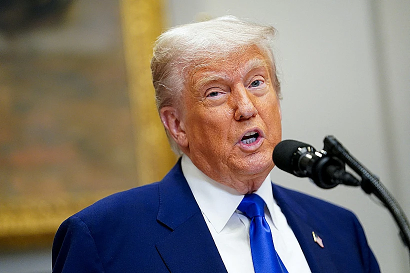 נשיא ארצות הברית דונלד טראמפ