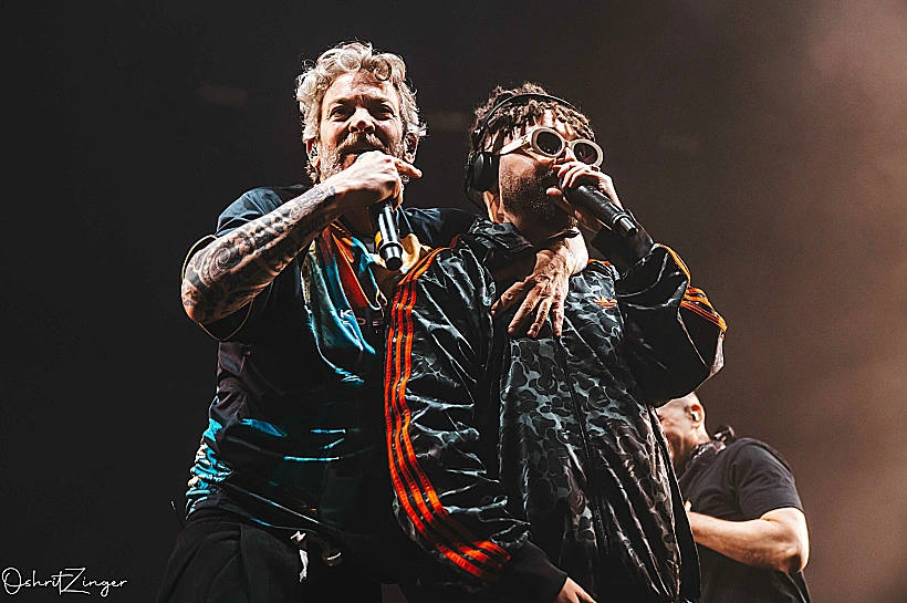 פלד ומוקי באמפי תל אביב