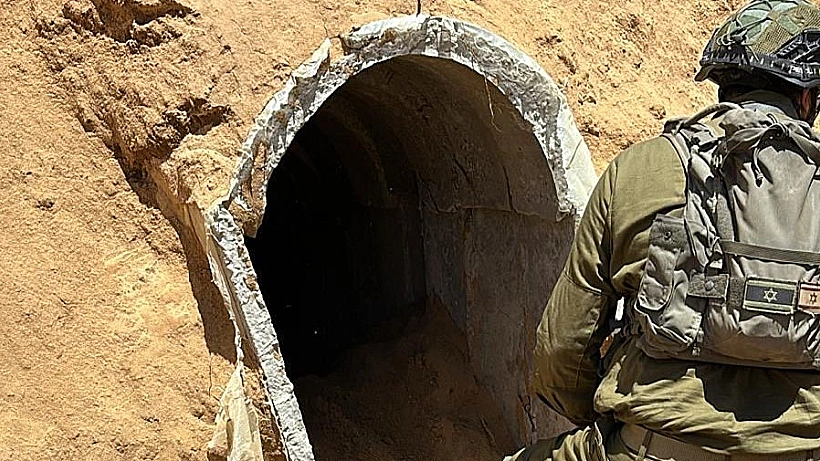 פיר שאותר בצפון רצועת עזה