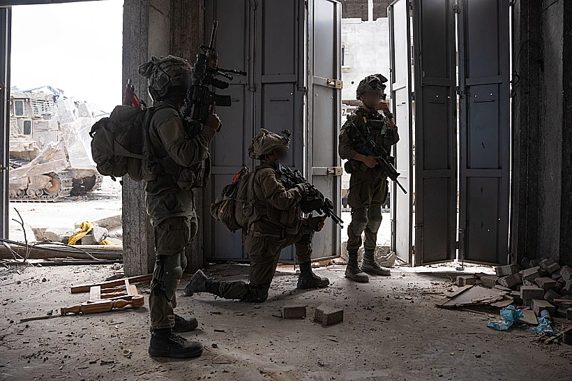 כוחות צה"ל ברפיח רצועת עזה