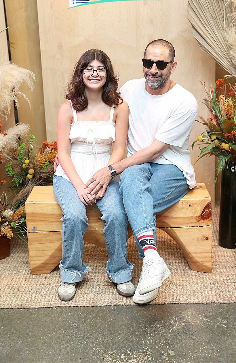 אסי ישראלוף ובתו ירדנה