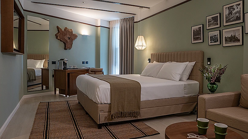 חדר באגף דן החדש בגושרים מלון בטבע