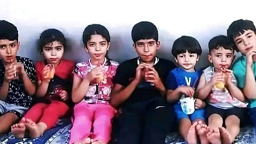 ילדיה של הרופאה אלאא' א-נג'אר