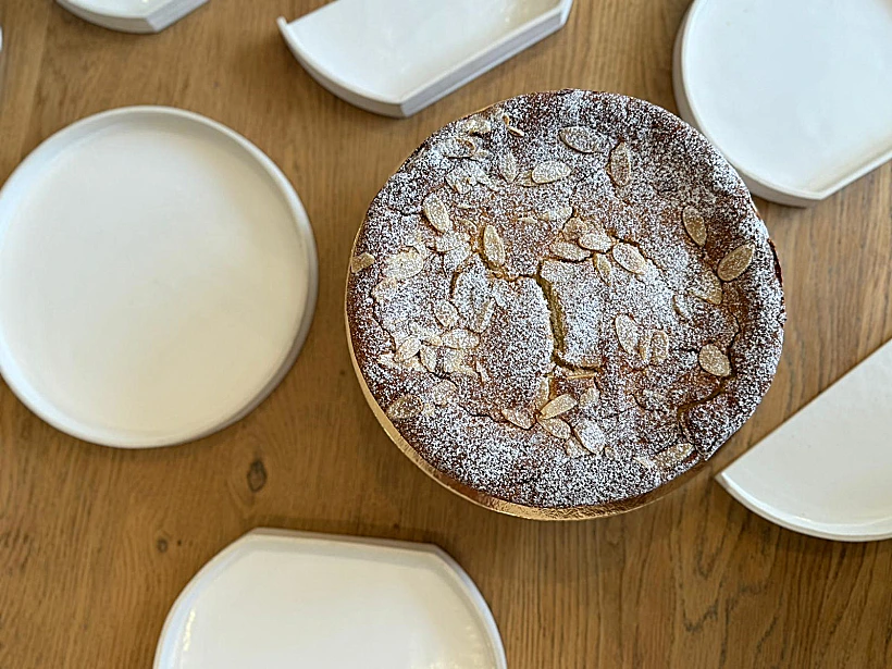 טארט שקדים וריקוטה של רביבה וסיליה