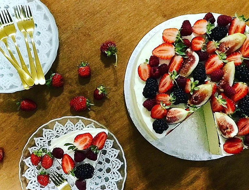 עוגת גבינה אפויה של לוטם דרעי