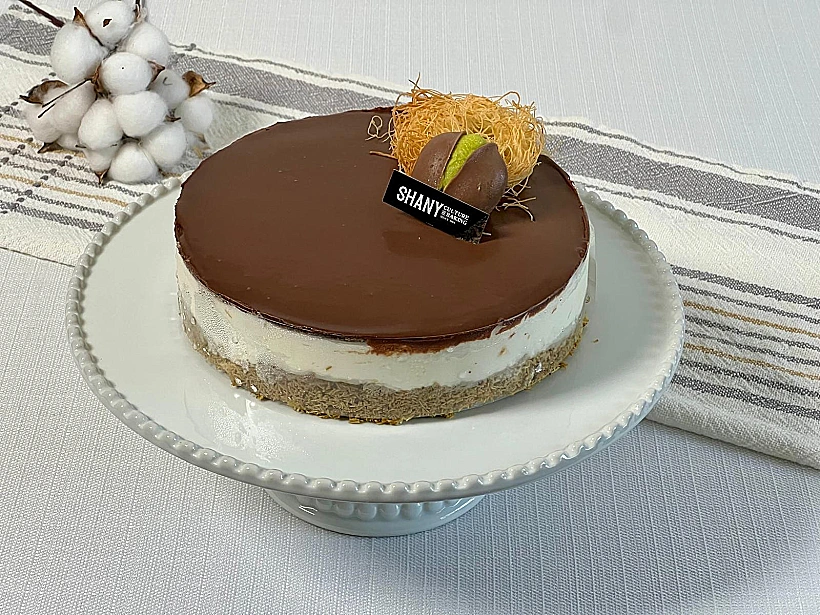 עוגת גבינה שמנת דובאי של שני