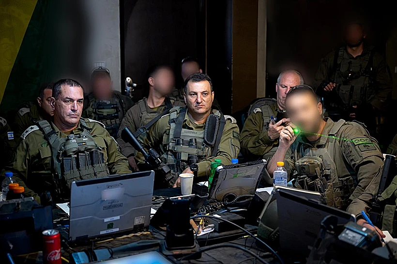 הרמטכ"ל אייל זמיר בהערכת מצב בח'אן יונס