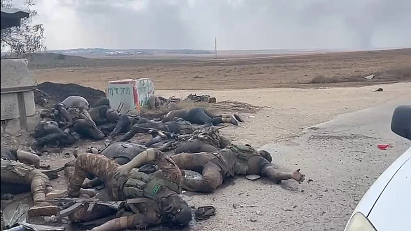 מחבלי חמאס שחוסלו באנדרטת חץ שחור