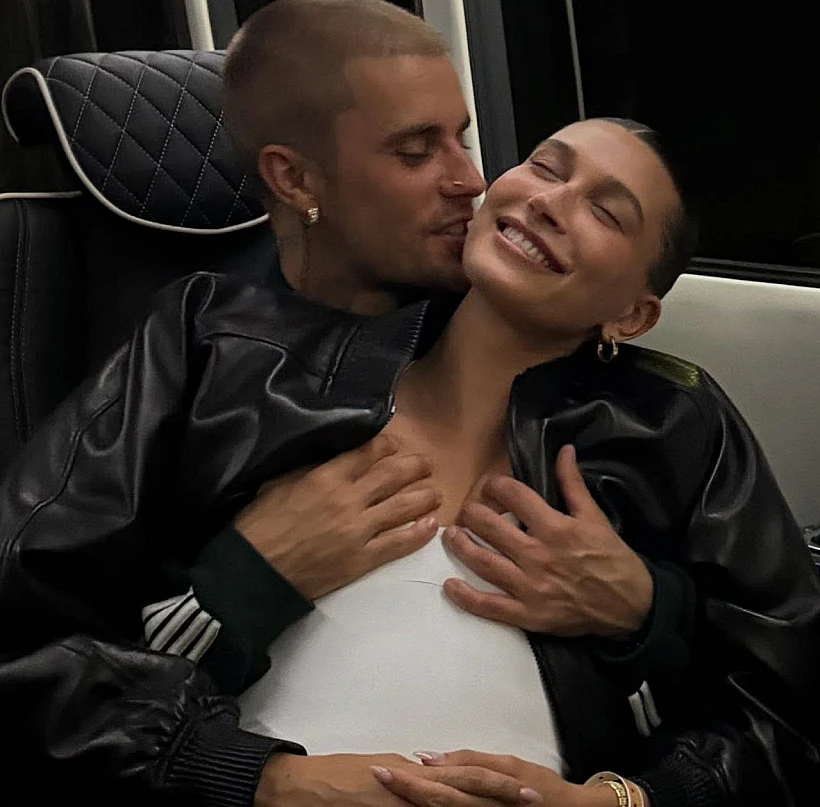 ג'סטין ביבר ואשתו היילי