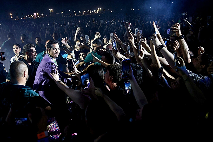 אביב גפן ב"נשף רוק