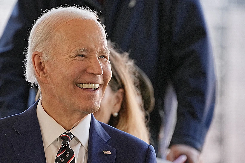 הנשיא ג'ו ביידן בטקס לציון יום הזיכרון האמריקני בדלאוור