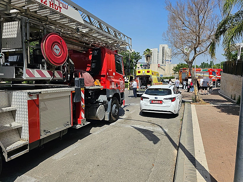 זירת השריפה הקטלנית במודיעין