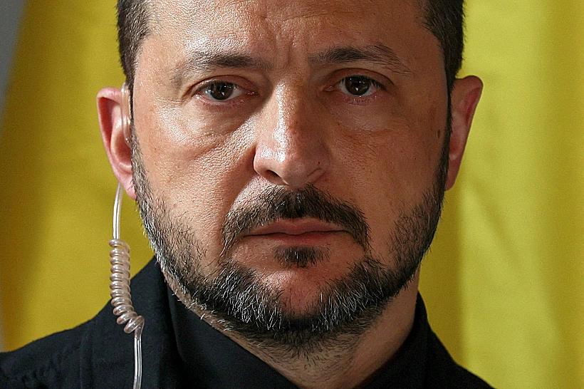 נשיא אוקראינה וולודימיר זלנסקי