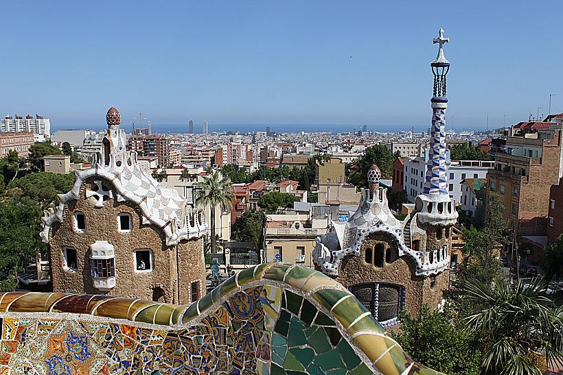Parc Guell פארק גואל ברצלונה