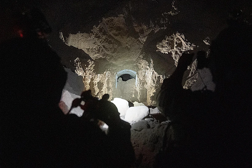 מנהרה שחשפו הכוות ברצועת עזה