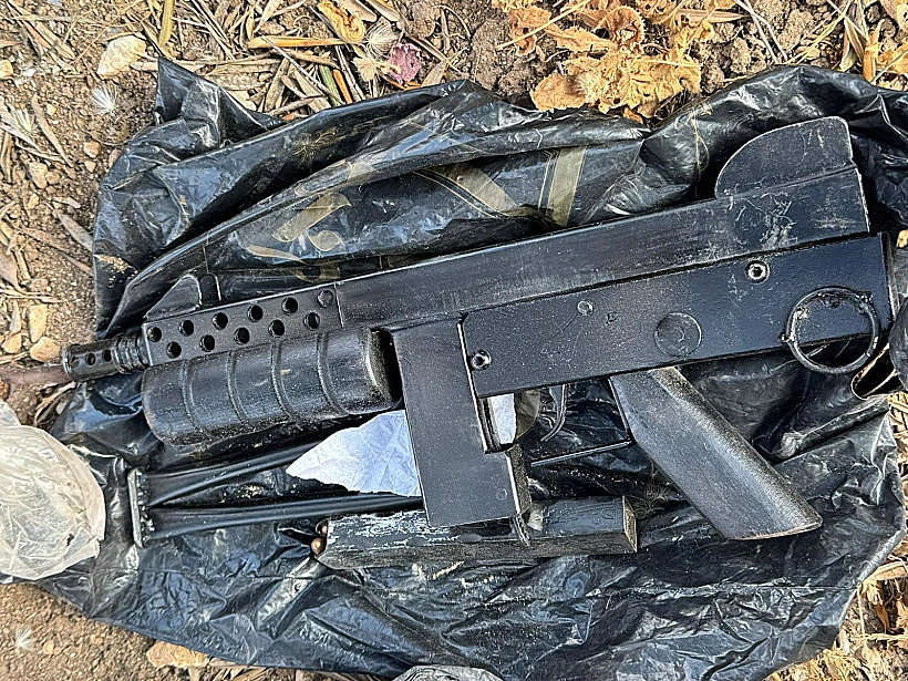 נשקים שהוחרמו בפעילות באיו"ש