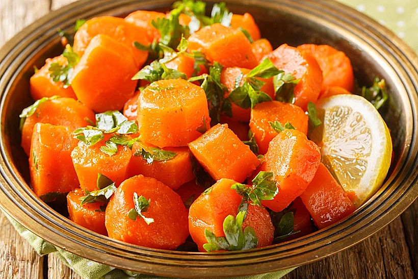 סלט גזר מרוקאי