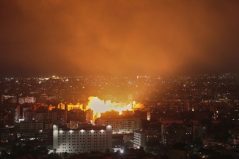 תקיפת חיל האוויר בביירות לבנון