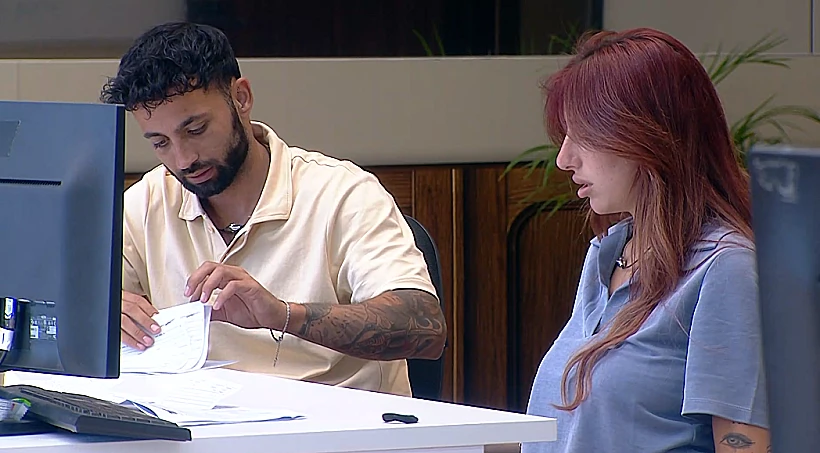 טל ומאי במשימת "המשרד"