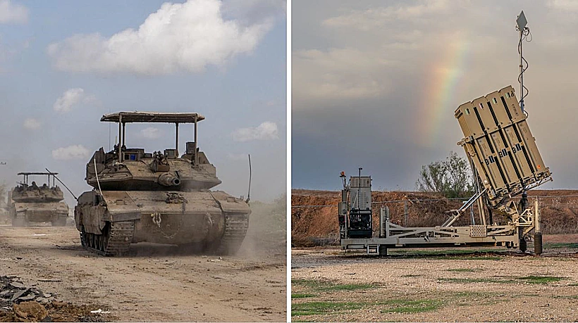 כיפת ברזל, טנק