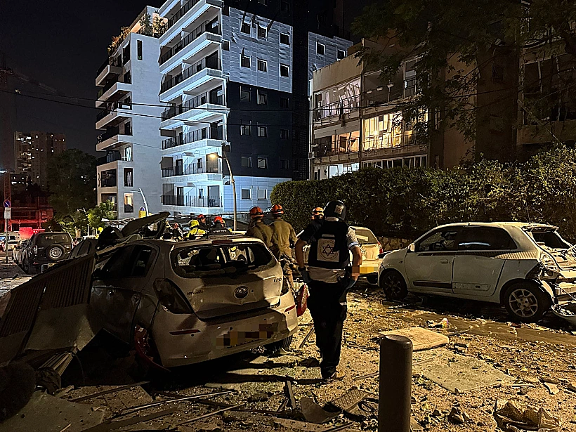 פגיעה ברמת גן