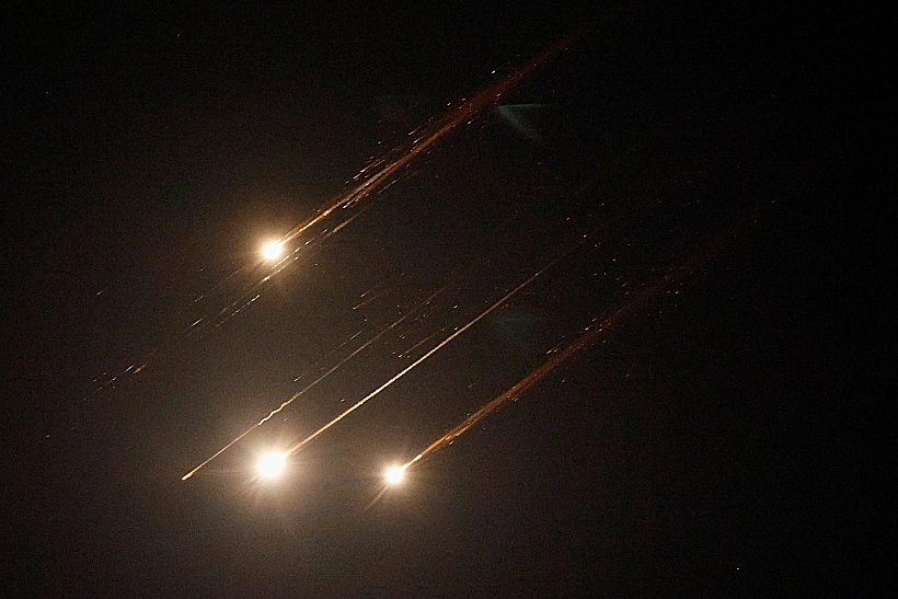 ירי טילים מאיראן לשטח ישראל