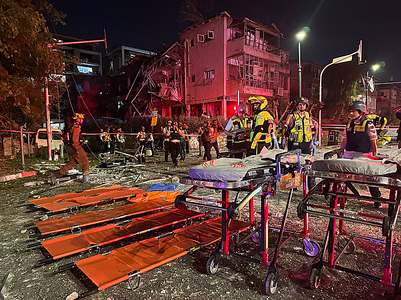 פגיעה ברמת גן