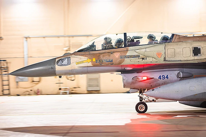 מטוסי חיל האוויר לקראת תקיפה באיראן טייס