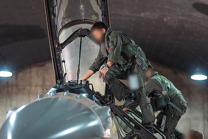 מטוסי חיל האוויר לקראת תקיפה באיראן טייס