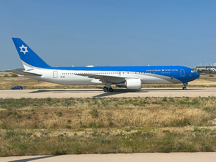 בעקבות ההסלמה עם איראן: מטוס כנף ציון באתונה