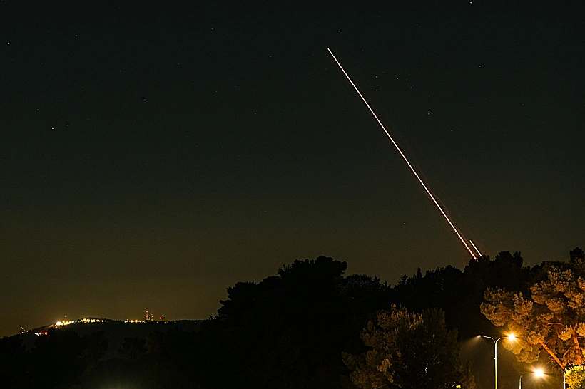 יירוט טילים איראניים בצפון