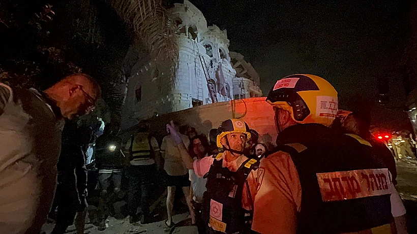 זירת הפגיעה הישירה בצפון