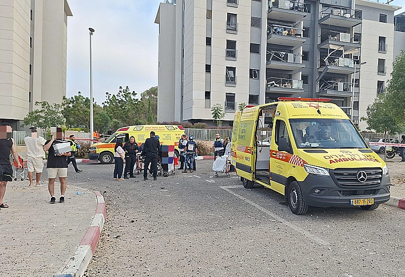 זירת הנפילה בבאר שבע