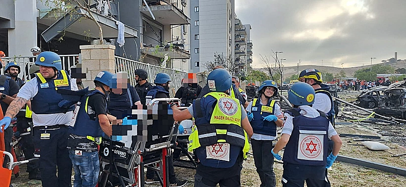 זירת הנפילה בבאר שבע