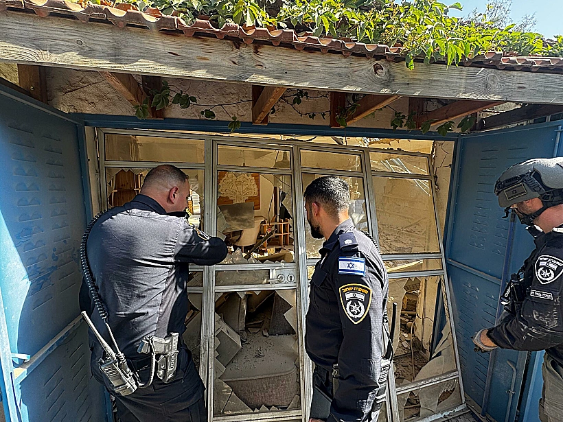 זירת פגיעה בנגב