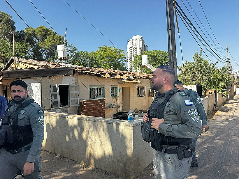 זירת פגיעה בנגב