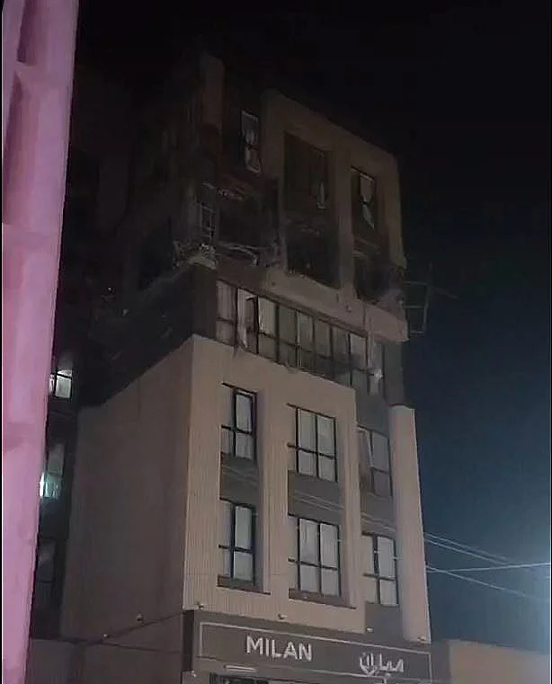 הבניין בקום בו עפ"י הדיווחים חוסל איזדי